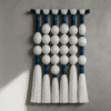 Lutèce – handmade fiber wall hanging with bold texture and layered design